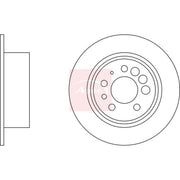 Apec 2 x Solid Rear Brake Discs DSK619