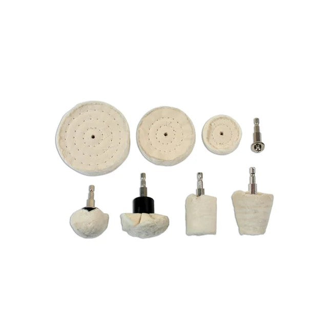 Laser Tools Surface Polishing Set 8pc - PL