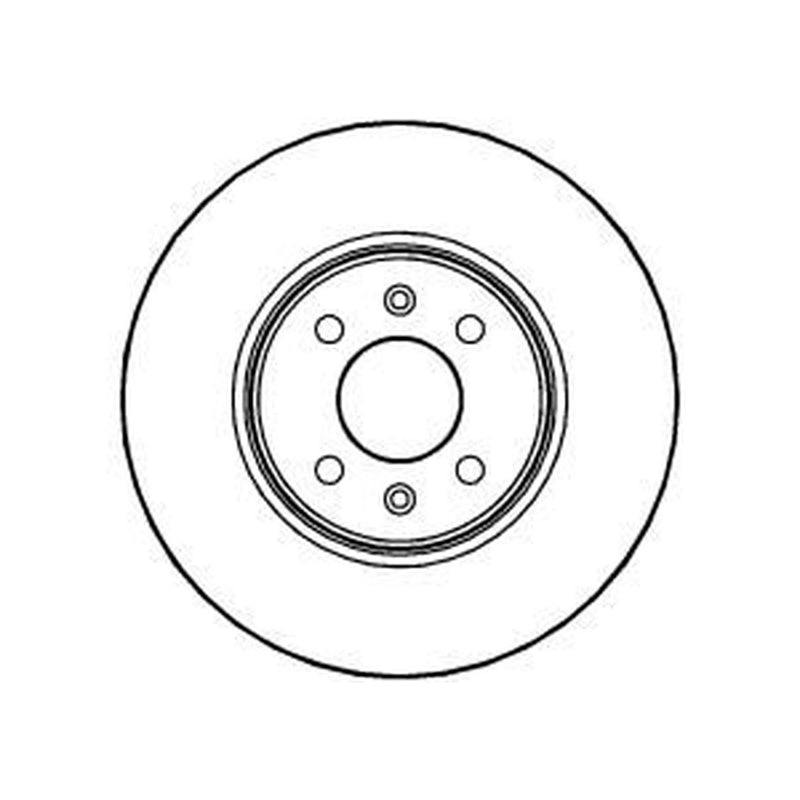 Abtex 2 x Vented Front Brake Discs BD841V