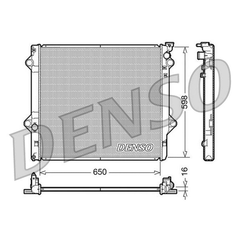 Denso Engine Radiator DRM50048