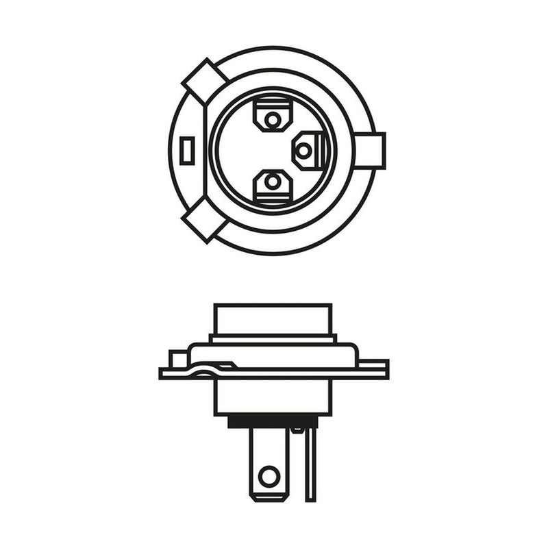 Bosch Car Light Bulb H4 P43t 12V 60/55W 1 987 302 140