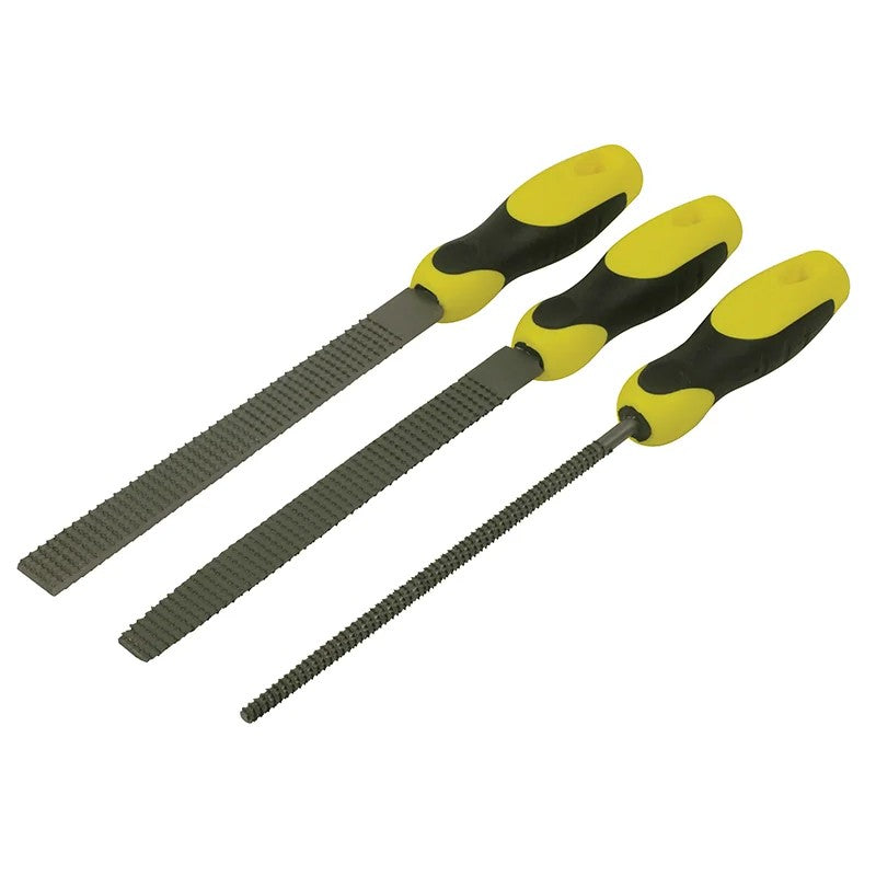 STANLEY® Hand Tools Handled Rasp Set, 3 Piece - 0-22-477
