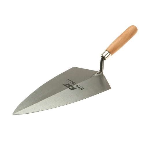 R.S.T. 101 Philadelphia Pattern Brick Trowel Wooden Handle 11in - RTR10111