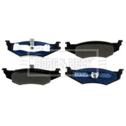 Borg & Beck 4 x Rear Brake Pad Set BBP1450
