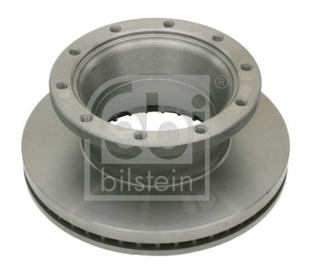 Febi 2 x Brake Disc Set Internally Vented Front
