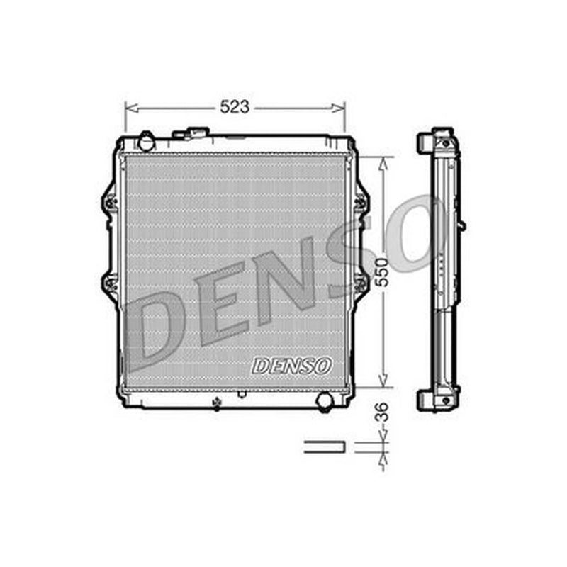 Denso Engine Radiator DRM50037