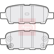Apec Rear Brake Pad Set PAD1264