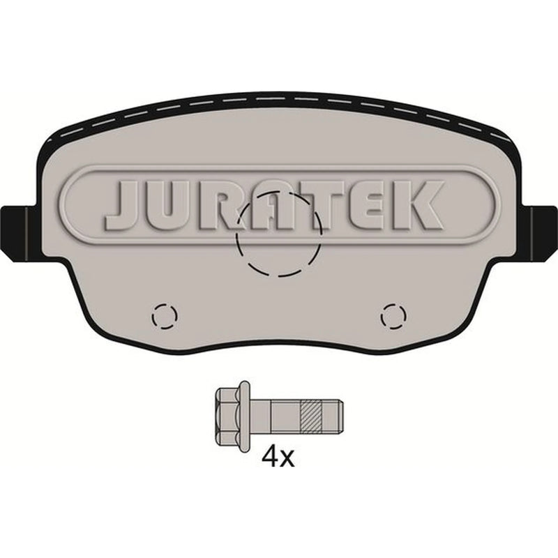 Juratek Front Brake Pad Set JCP1419