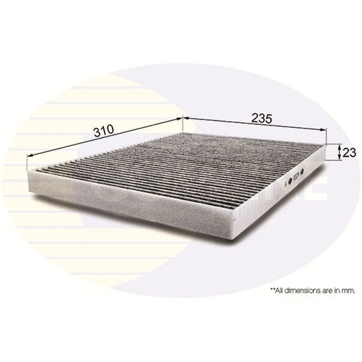 Comline Cabin Air Filter (Pollen Filter) EKF291A