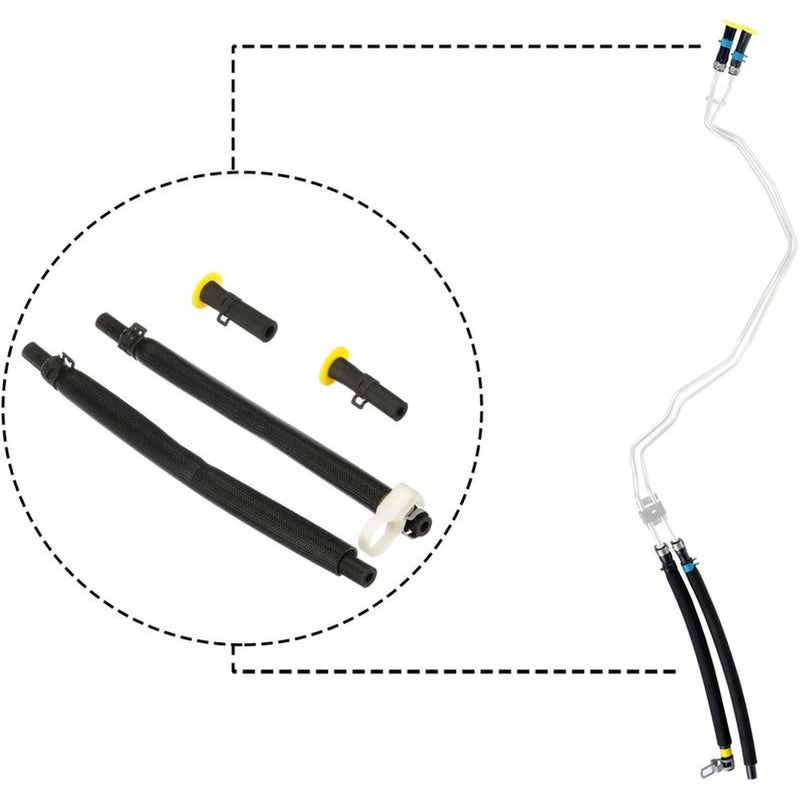 Gates Soot/Particulate Filter Regeneration Hose Line ID Silicone EMH381
