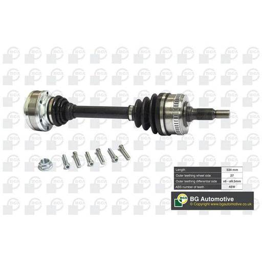 BGA CV Drive Shaft Driveshaft Front Right DS5613
