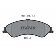 Textar Brake Pad Set 2585301