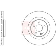Apec 2 x Vented Front Brake Discs DSK2735