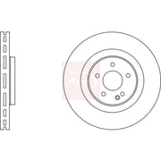 Apec 2 x Vented Front Brake Discs DSK2735