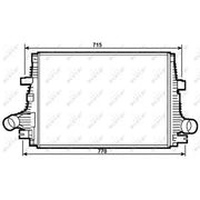 NRF Intercooler (Charge Air Cooler) 30284