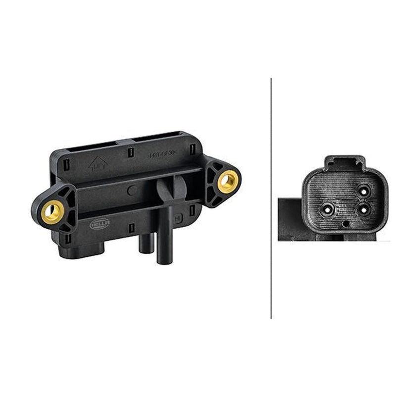 Hella Exhaust Pressure Sensor 6PP 009 409-681