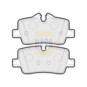 NAPA Rear Brake Pad Set NBP1677