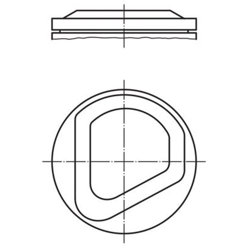 Mahle Piston Cylinder Bore = 89mm 082 49 01