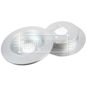 Borg & Beck 2 x Solid Rear Brake Discs BBD5656
