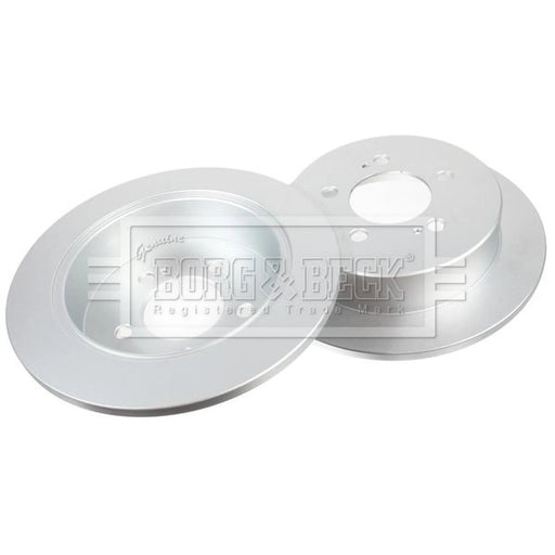 Borg & Beck 2 x Solid Rear Brake Discs BBD5656