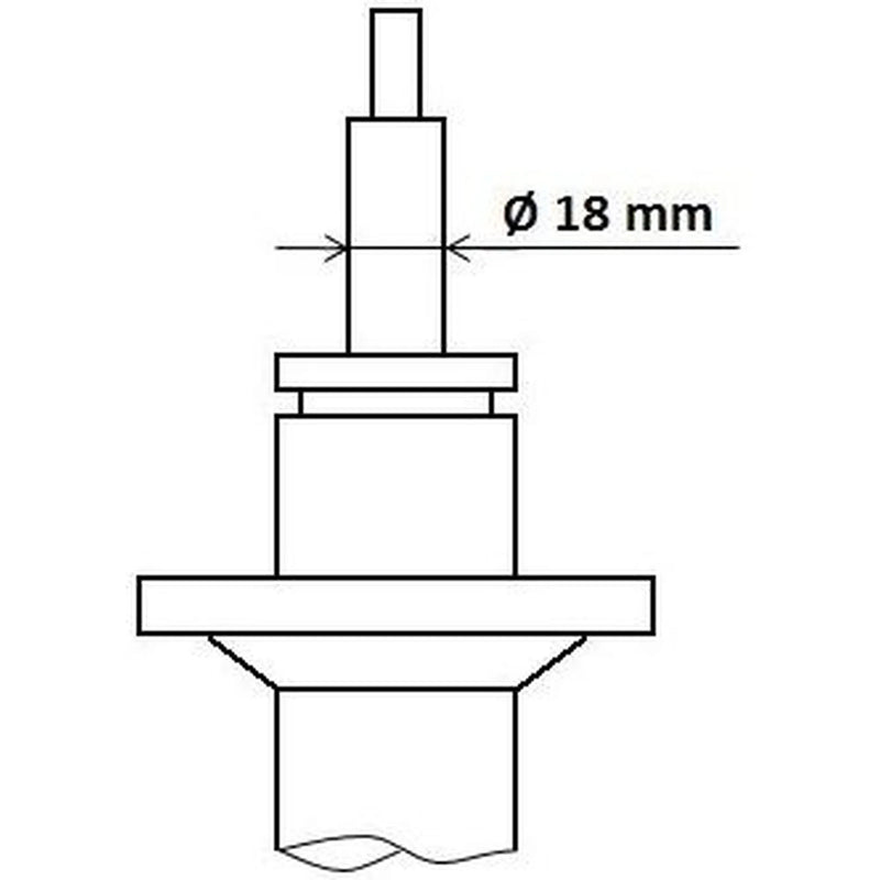KYB Shock Absorber Damper Strut Front 3338038