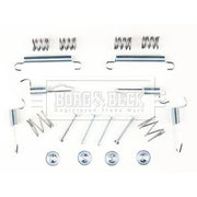 Borg & Beck Parking Brake Shoe Accessory Kit Rear BBK6304