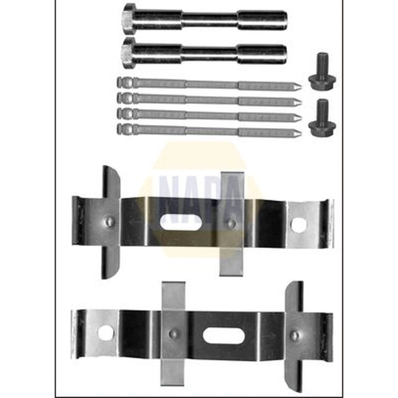 NAPA Brake Pad Accessory Fitting Kit Front NFK1227