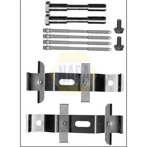 NAPA Brake Pad Accessory Fitting Kit Front NFK1227