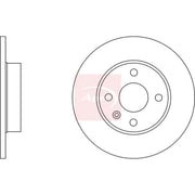 Apec 2 x Solid Rear Brake Discs DSK2390