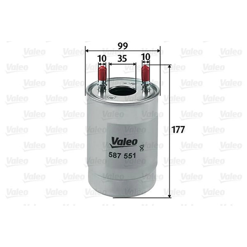 Valeo Fuel Filter Element 587551