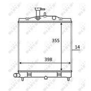 NRF Engine Radiator 58528