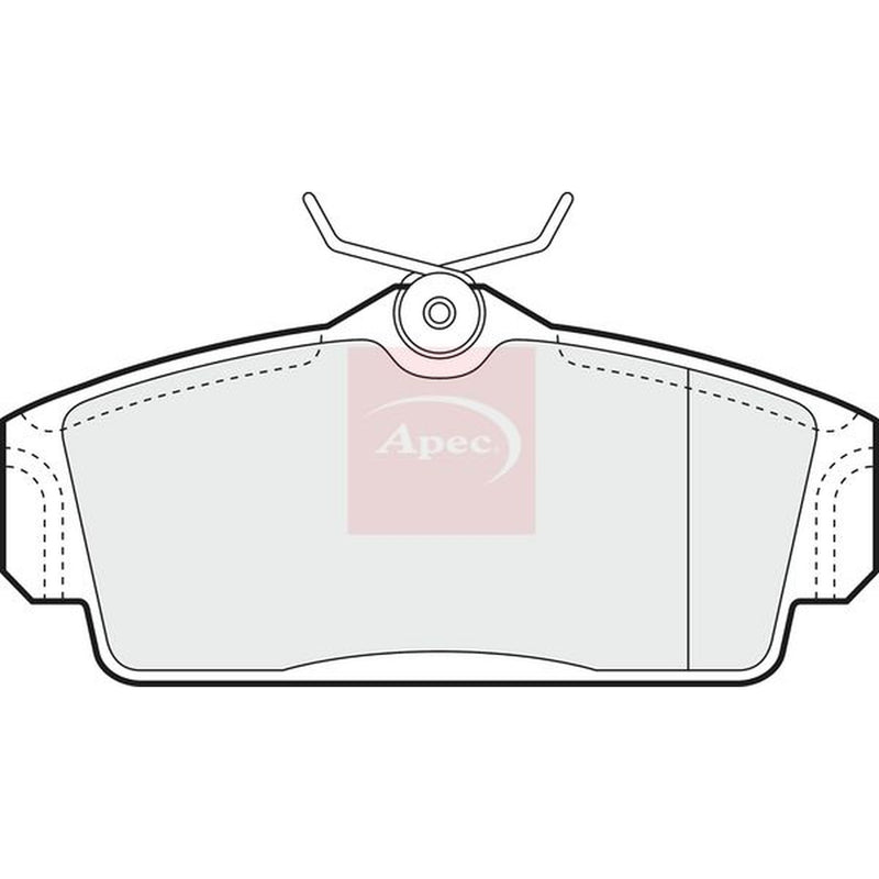 Apec Front Brake Pad Set PAD1082