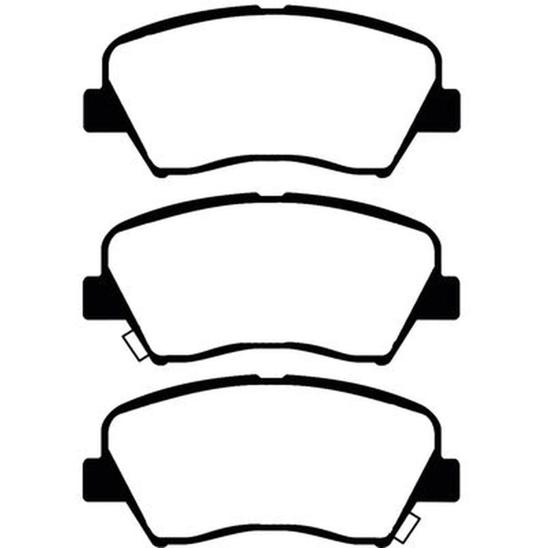 Abtex Front Brake Pad Set PLU2272