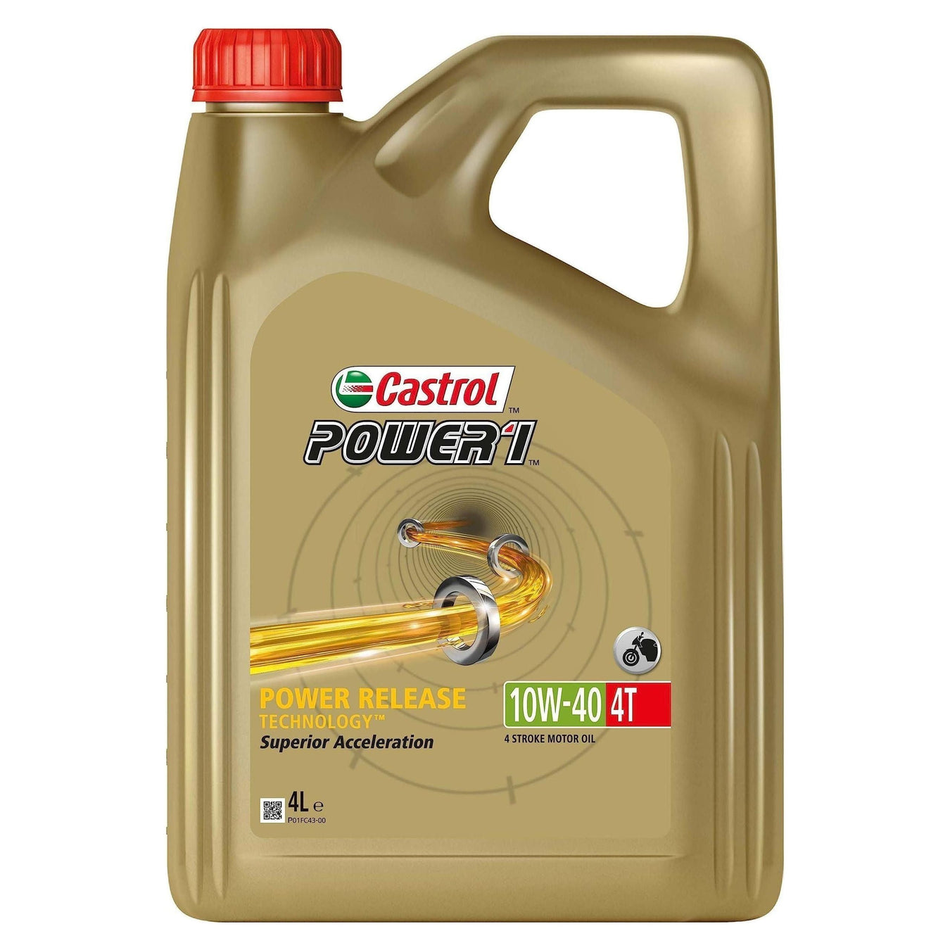 Castrol Power1 4T 10W-40 - 4L 15F5A1 Castrol  - Town Parts