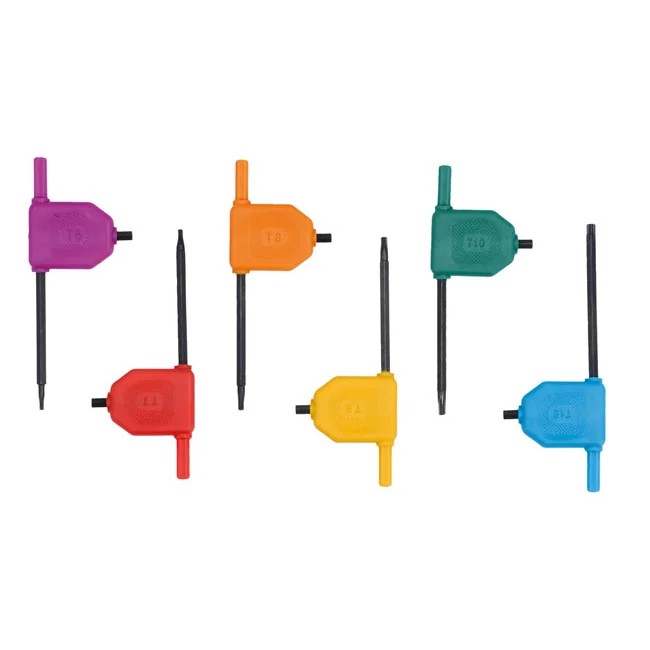 Laser Tools Tamperproof Star Key Set 6pc - PL