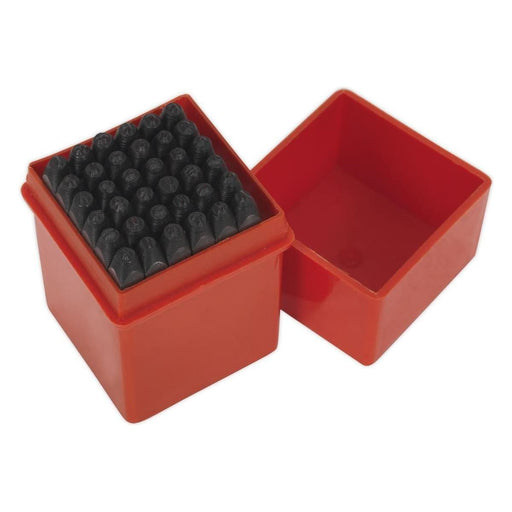 Sealey Letter & Number Punch Set 36pc 2.5mm AK8296 Sealey  - Town Parts