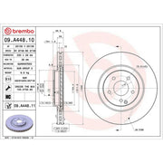 Brembo Front Brake Discs 09.A448.11