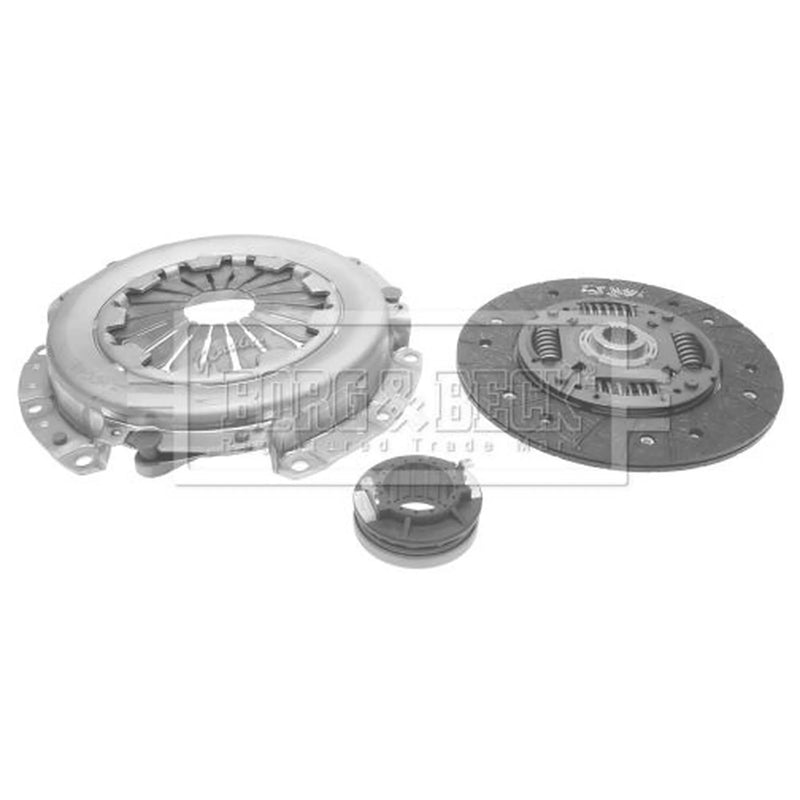 Borg & Beck Clutch Kit Set 3pc 200mm HK2449