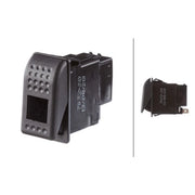Hella Hazard Warning Light Switch 9 Connectors 6HH 007 832-301