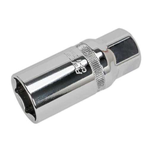 Sealey Spark Plug Socket 21mm 3/8"Sq Drive S38SP14 Sealey  - Town Parts