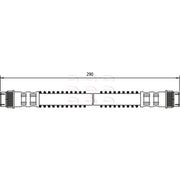Apec Brake Hydraulic Hose Line Rear HOS3233