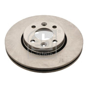 Febi 2 x Front Brake Discs 24165