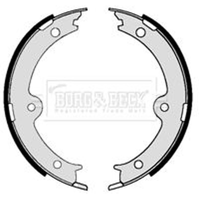 Borg & Beck Parking Brake Shoe Set BBS6427