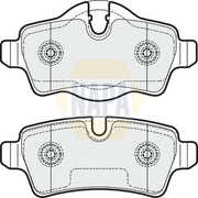 NAPA Rear Brake Pad Set NBP1088