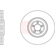 Apec 2 x Vented Front Brake Discs DSK2817