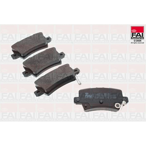FAI Rear Brake Pad Set BP220