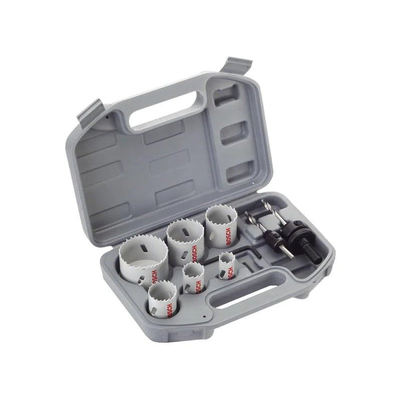 Bosch Powertool Accessories Plumbers HSS Bi-metal Holesaw Set, 9 Piece