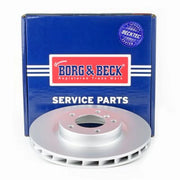 Borg & Beck 2 x Vented Front Brake Discs BBD5708S