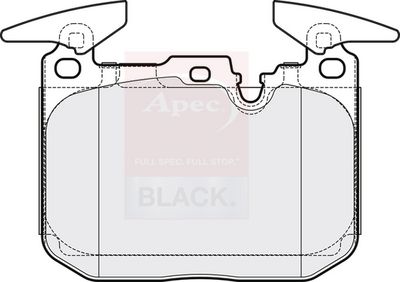 Apec Black Front Brake Pad Set PAD1907B