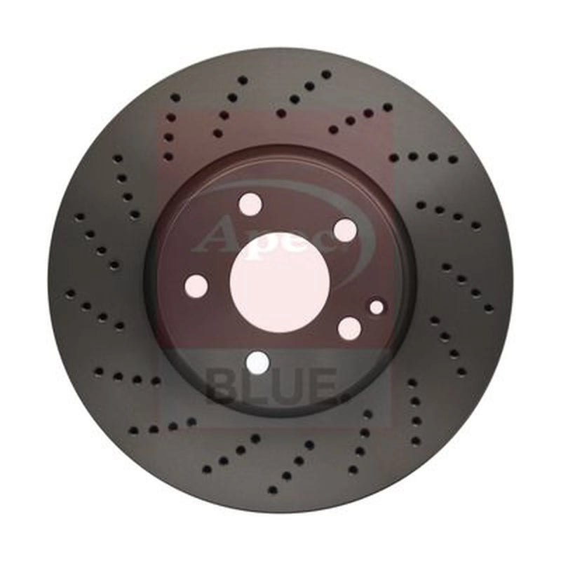 Apec 2 x Perforated/Vented Front Brake Discs SDK6559
